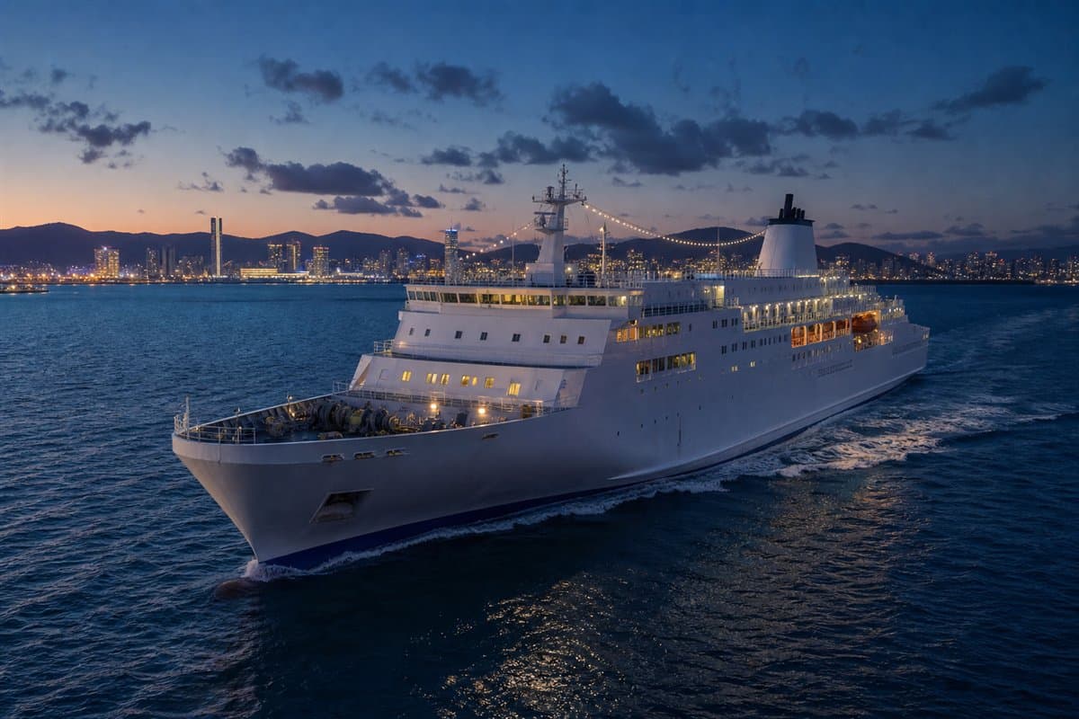 PanStar Miracle · Busan–Osaka ferry